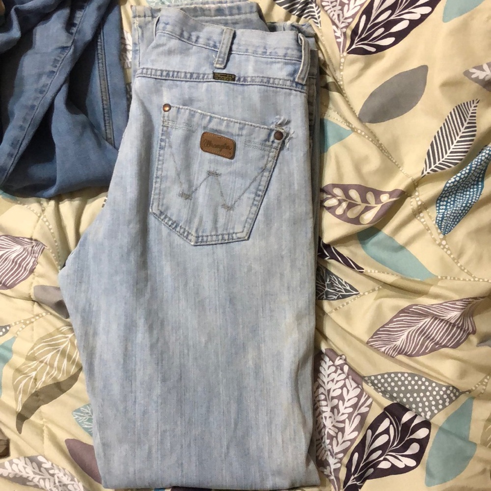 Wrangler bootcut jeans